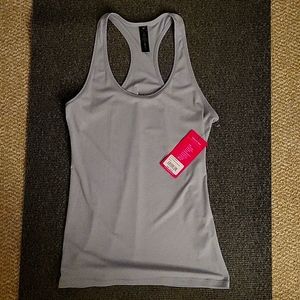 Yoga top in silver, yoga-lic-ious, XL